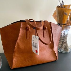 Zara Geometric Tote Bag